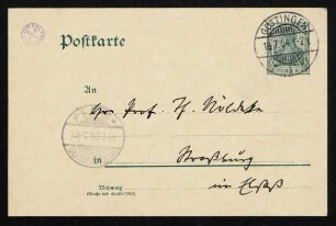 Brief 6: 18.07.1904