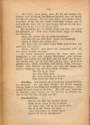 Knochenlehre.