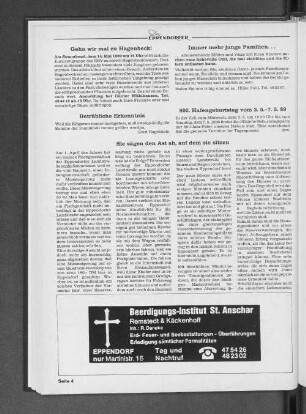 Betrübliche Erkenntnis