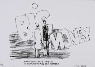 Hortus Humanitus und KI in Betrachtung des Mondes II
