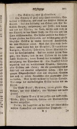 Die Schweiz oder Helvetien