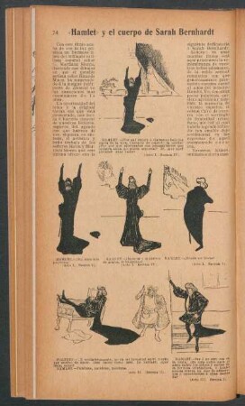 "Hamlet" y el cuerpo de Sarah Bernhardt