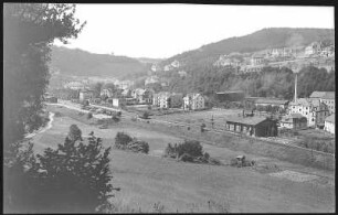Gottleuba. Blick auf Bad Gottleuba
