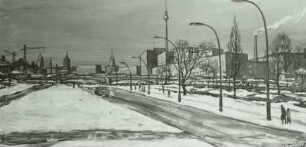 Straße in Moskau