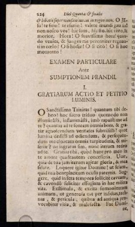 224-229, Diei Quartae Examen Particulare