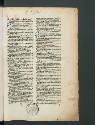 Registrum tercie partis