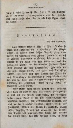 Fortsetzung