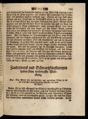 175-179, Zauberwerck und Schwartzkuenstlereyen haben ...; ...