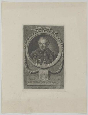 Bildnis des Franz Balthasar Schoenberg von Brenckenhoff