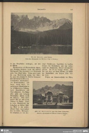 Karersee, gegen Latemar