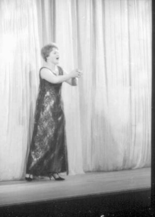 Sänger im Kulturpalast. Konzert im Rahmen der Veranstaltungsreihe "Dresdner Sommer", Juni 1970