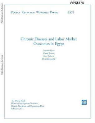 Chronic diseases and labor market outcomes in Egypt