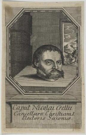 Bildnis des Nicolaus Crellius