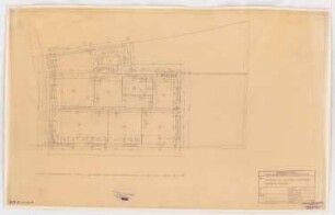 Kreissparkasse Wolgast: Ausführungsprojekt, Grundriss 1. OG 1:50