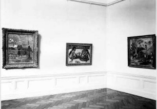 Blick in die Ausstellung "Von Delacroix bis Picasso - Ein Jahrhundert französischer Malerei" vom 04. Sept. 1965 - 20. Okt. 1965 in der Nationalgalerie