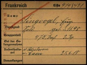 Singvogel, Eugen - Sinz, Anton