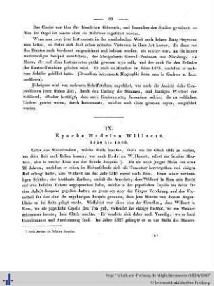 IX. Epoche Willaert. 1520 bis 1560.