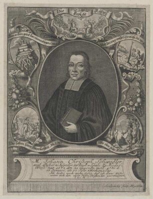 Bildnis des Johann Christoph Schwedler