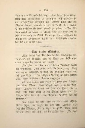 Das brave Mädchen.