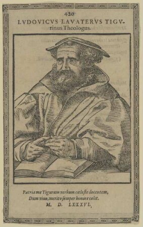Bildnis des Ludwig Lavater