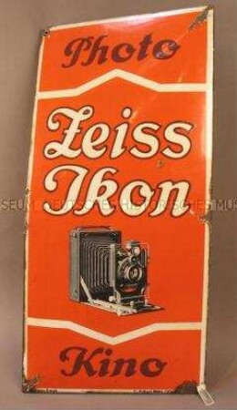 Werbeschild "Zeiss-Ikon"