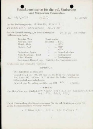 Kuch, Wilhelm