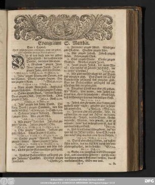 Evangelium S. Matthäi.