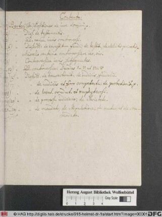 Centuria positionum, De Iure Dominii, Eiusque Acquisitione Naturali