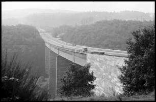 Hedemünden: Werratalbrücke vom südöstlichen Brückenkopf