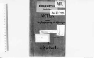 Geschäftsführung der Regierungen