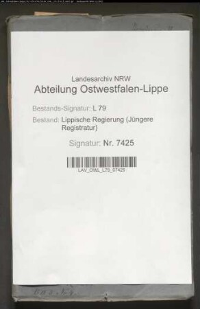 Verbreiterung der Chaussee zwischen Salzuflen und Schötmar