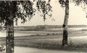 Blick von Oberkaina auf Bautzen : Pohlad z Hornjeje Kiny na Budyšin