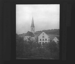 Dettlingen: Kirche und Pfarrhaus