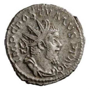 Münze, Antoninian, 260 - 269 n. Chr.