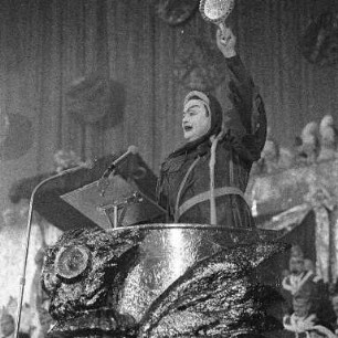 Nato-Prunksitzung des Festausschusses Karlsruher Fastnacht in der Schwarzwaldhalle.