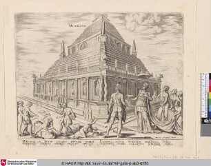 [The Mausoleum at Halicarnassus; Das Mausoleum von Halikarnassos]