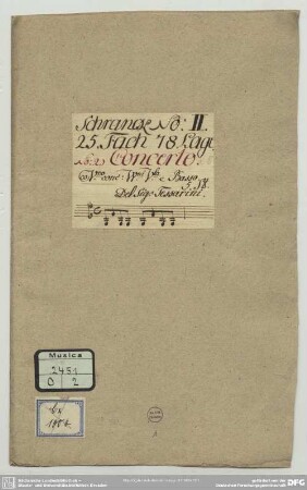Concertos - Mus.2451-O-2 : vl, strings, bc - G; VeiI Tes26
