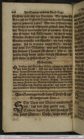 [Sonntag nach dem Christ-Tage]