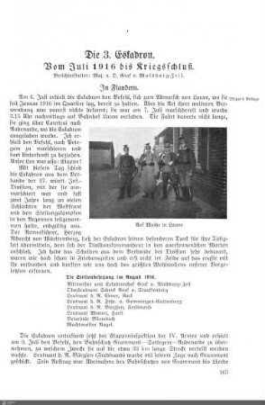 Die 3. Eskadron.
