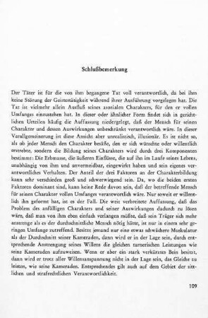 Schlußbemerkung