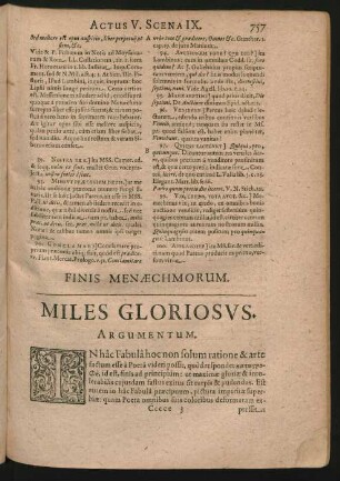 Miles Gloriosus