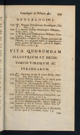 399-423, Genealogici - Latini Antiqui et Recentiores