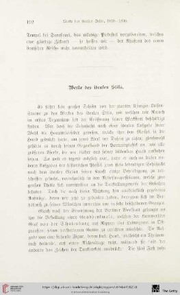 Werke des idealen Stils