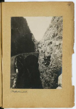 Mastallonetal: Ansicht (aus: Skizzen- und Fotoalbum 3)