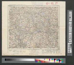 Topogr. Übersichtskarte des Deutschen Reiches, 50. Osterode i. Ostpr.