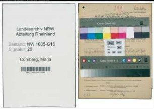 Entnazifizierung Maria Comberg , geb. 06.01.1883 (Kommanditistin)