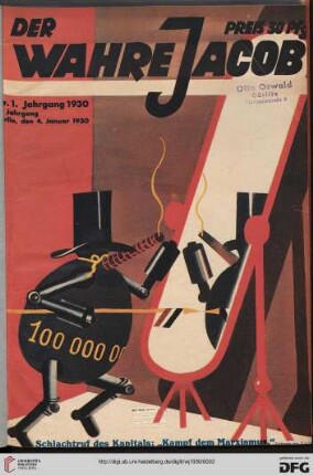 Nr. 1 (4. Januar 1930)