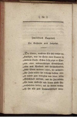Zwölftes Kapitel. Die Geschichte wird fortgesetzt.