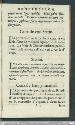 Ceux de Langenmantel