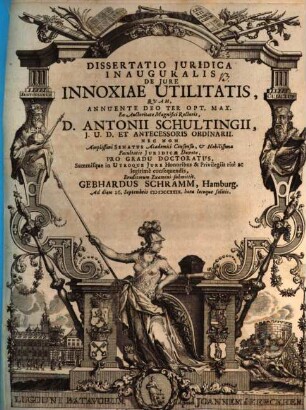 Diss. iur. inaug. de iure innoxiae utilitatis